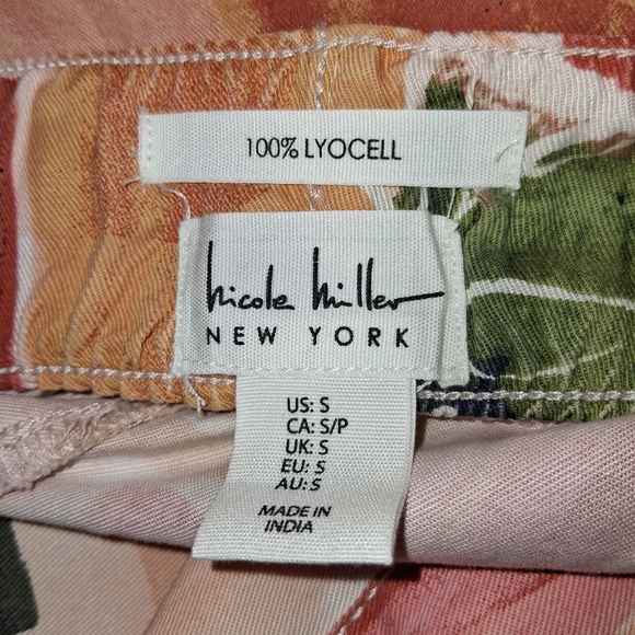 Nicole Miller New York Colorful Summer Patchwork Maxi Skirt Sz S - Picture 2 of 16